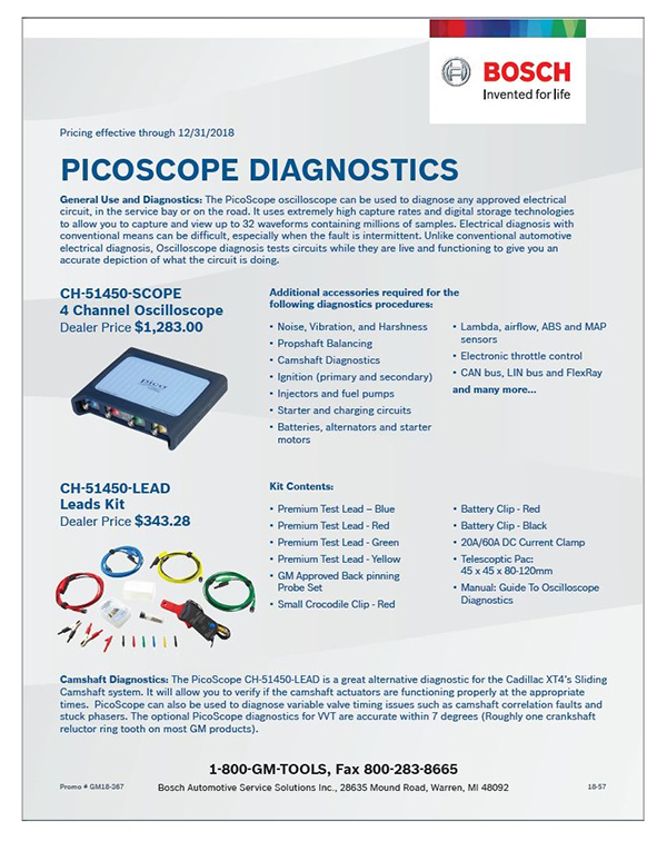 New PicoScope Oscilloscope Kits Now Available TechLink