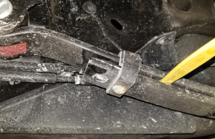 Rear Leaf Spring Noise and Possible Fuel Contamination