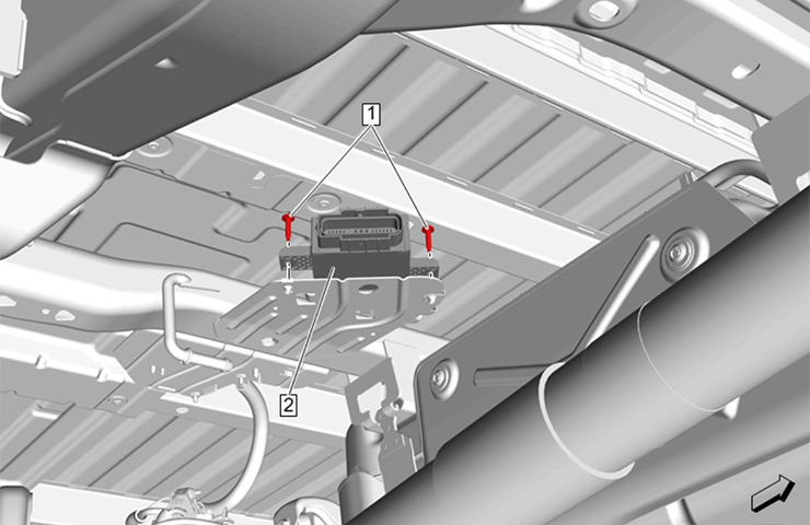 Fuel Pump Power Control Module Internal Short